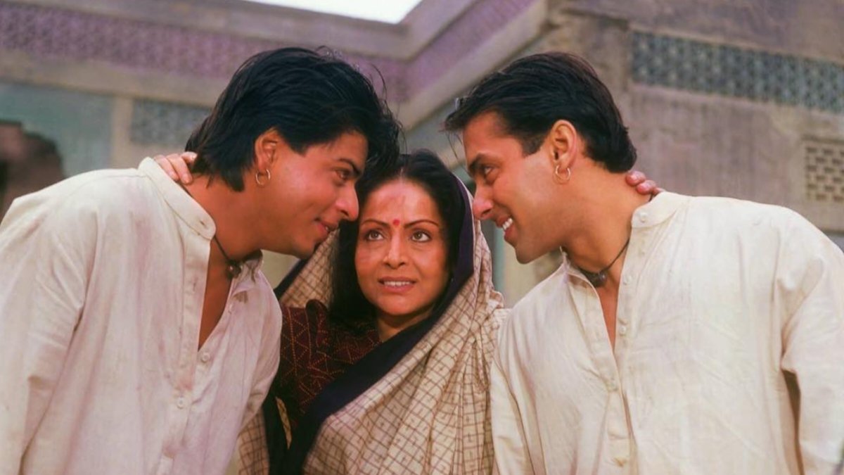 Karan Arjun film , Salman khan shahrukh khan
