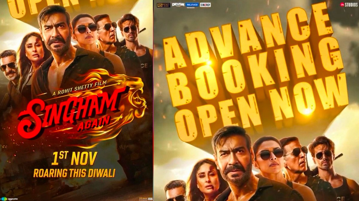 Singham again advance booking