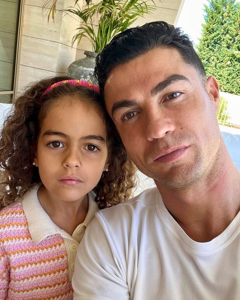 Cristiano Ronaldo celebrates daughter Alana Martina 7th birthday