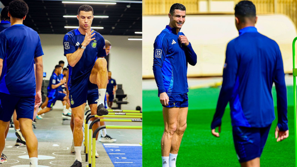 Cristiano Ronaldo is back at Al Nassr, ready for the November 22 clash