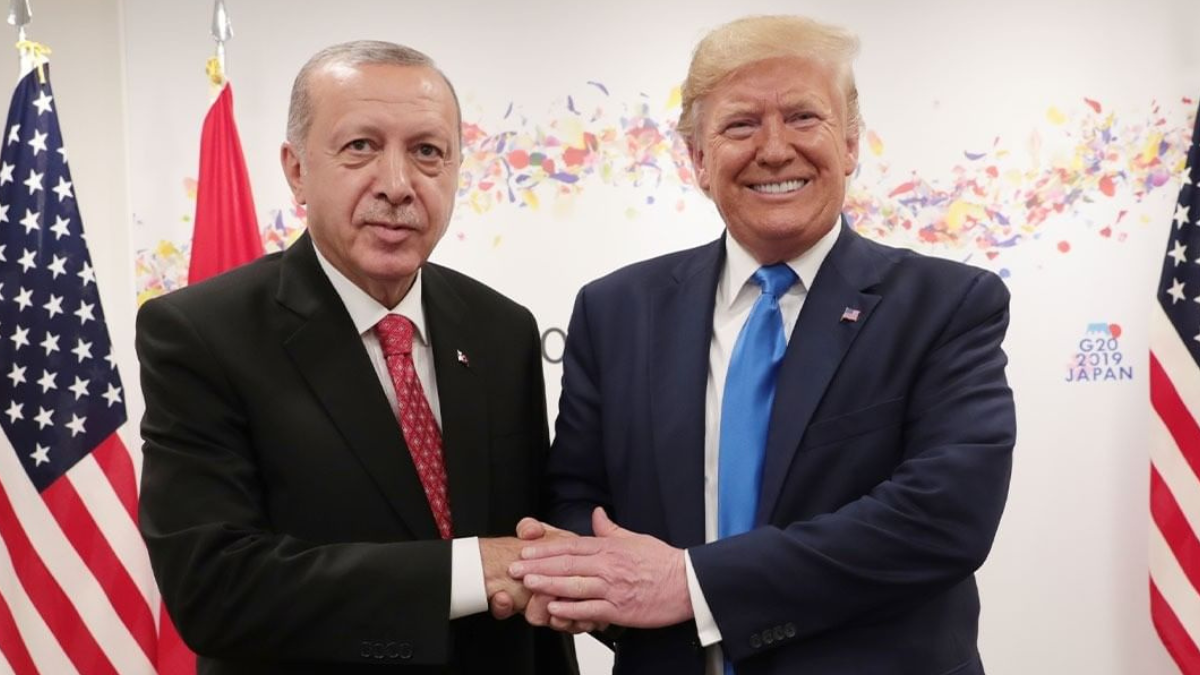 Erdoğan and Donald Trump