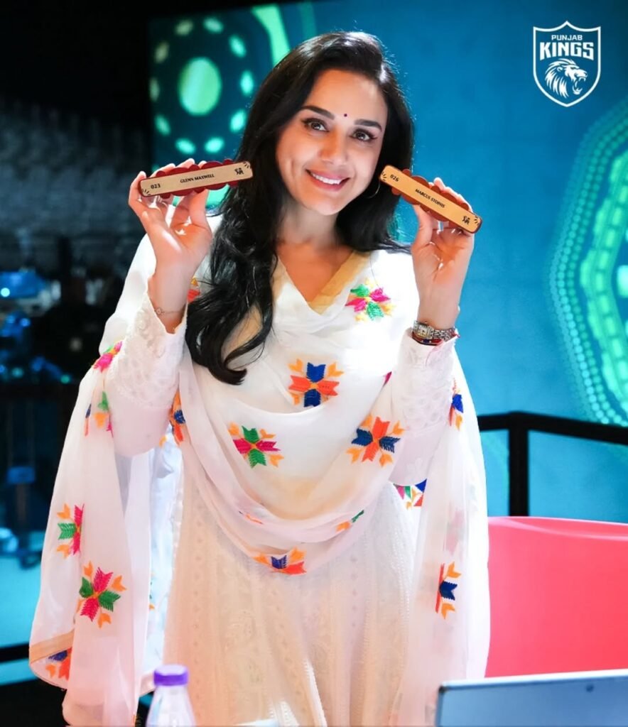 Preity Zinta Shines as Punjab Kings Set the Stage on Fire at IPL 2025 Auction