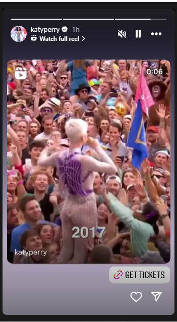 Katy Perry Show uk