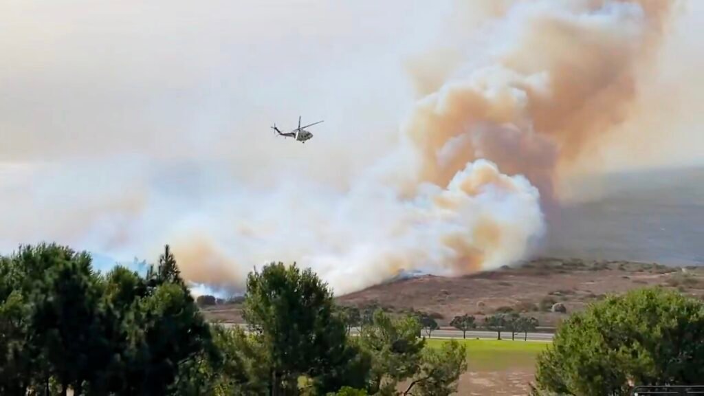 Malibu fire