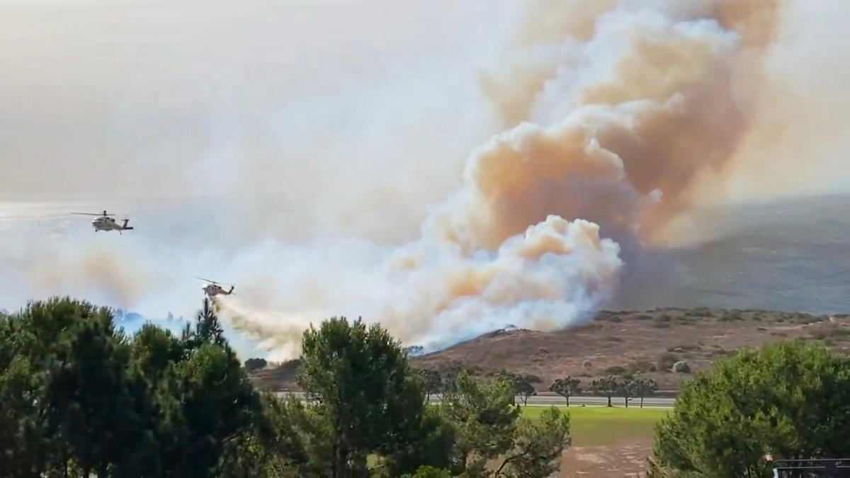 Malibu fire