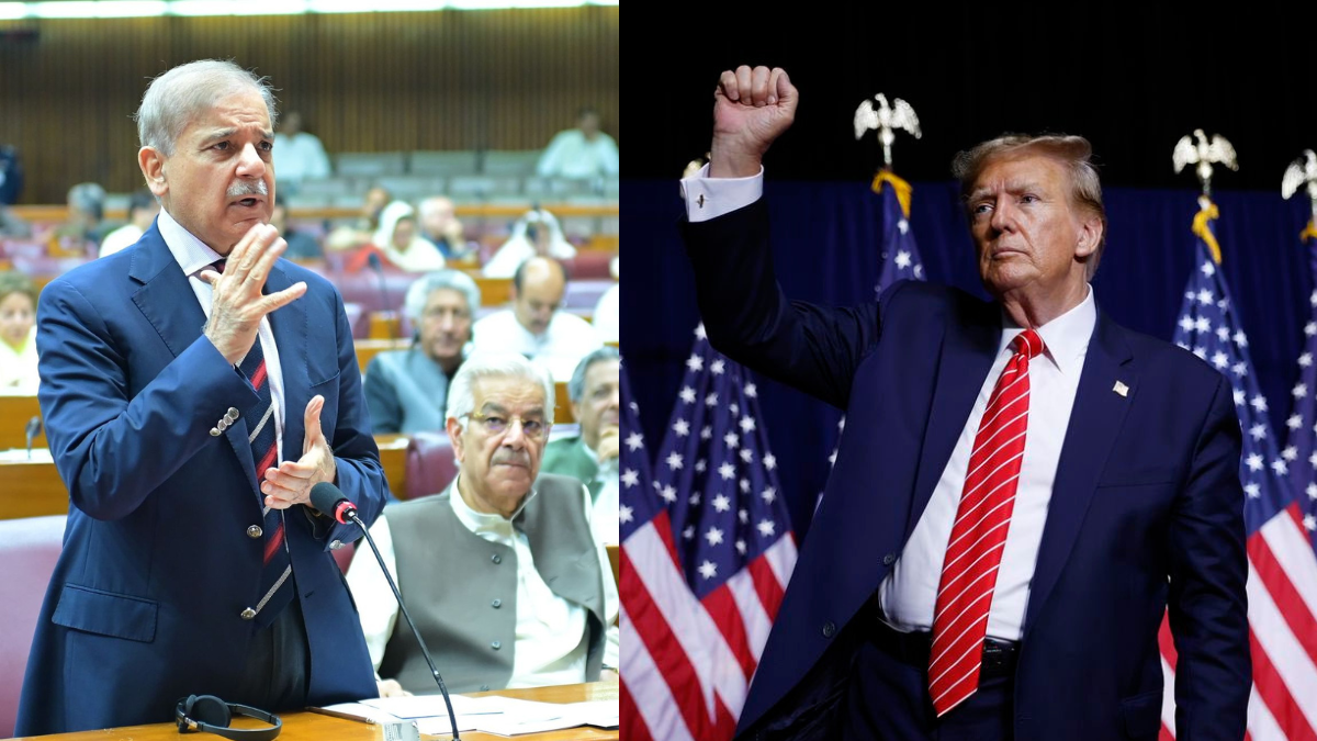 PM Shahbaz Sharif congratulated Donald Trump on becoming President