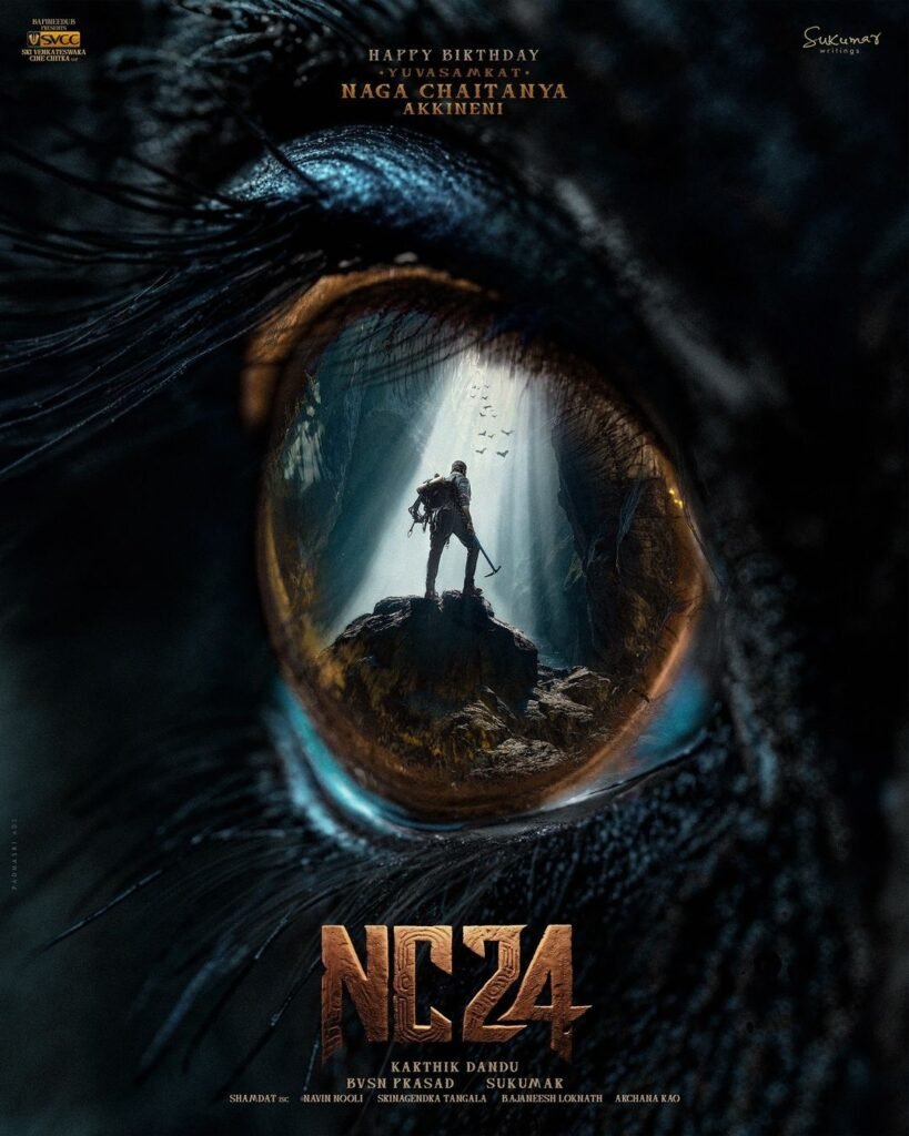 Naga Chaitanya Unveils NC24 Movie Poster A Legendary Adventure Awaits