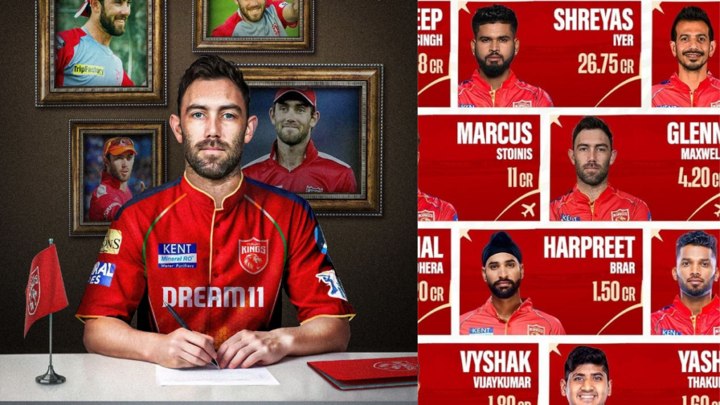 Punjab Kings’ Stellar Picks on Day 1 of IPL 2025 Auction