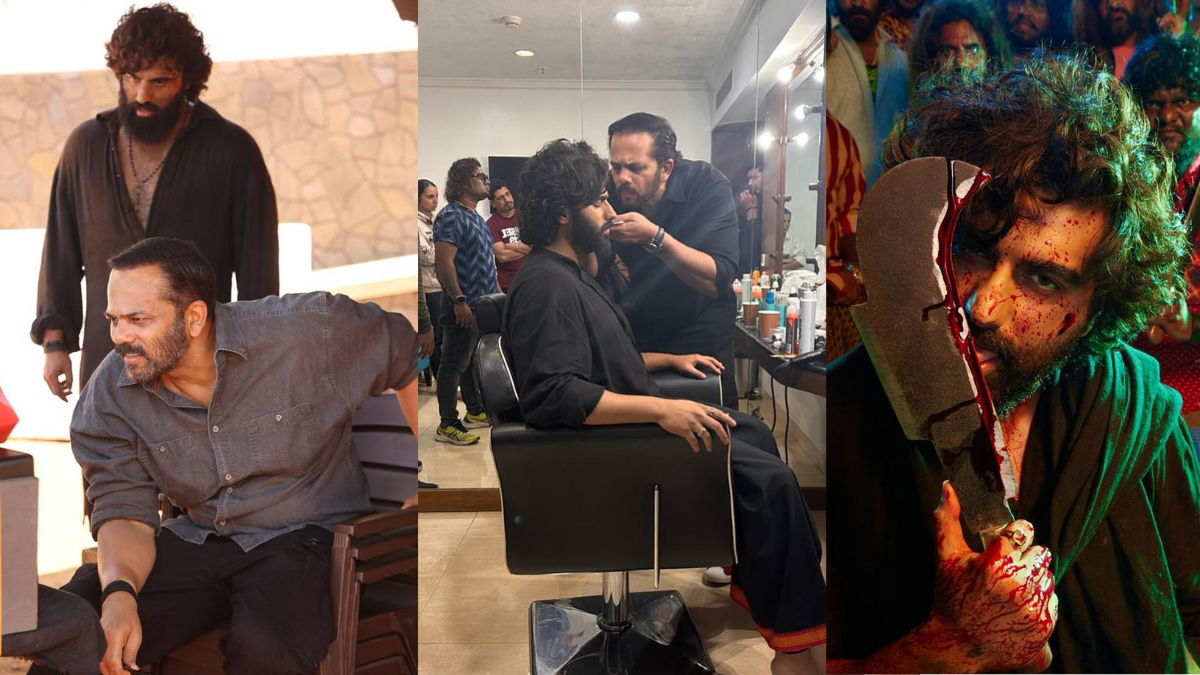 Rohit Shetty arjun kapoor singham again sets